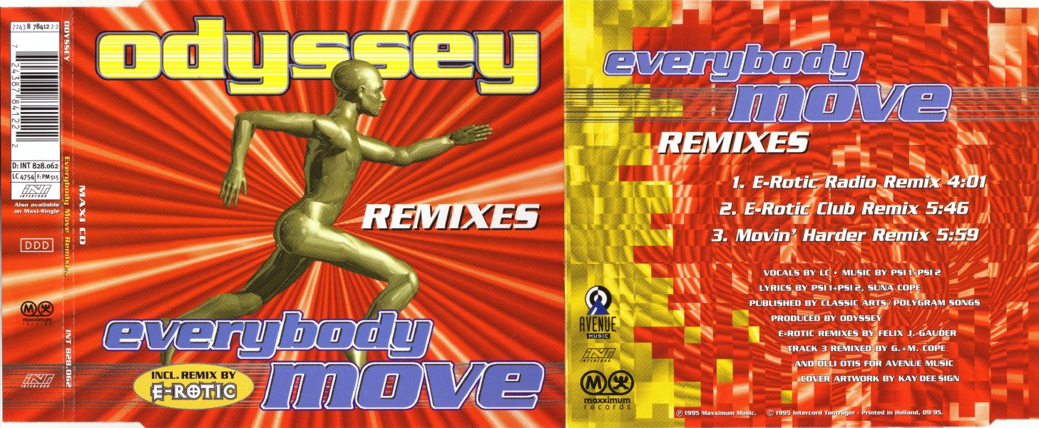 Odyssey - evry body move - 1995 г.