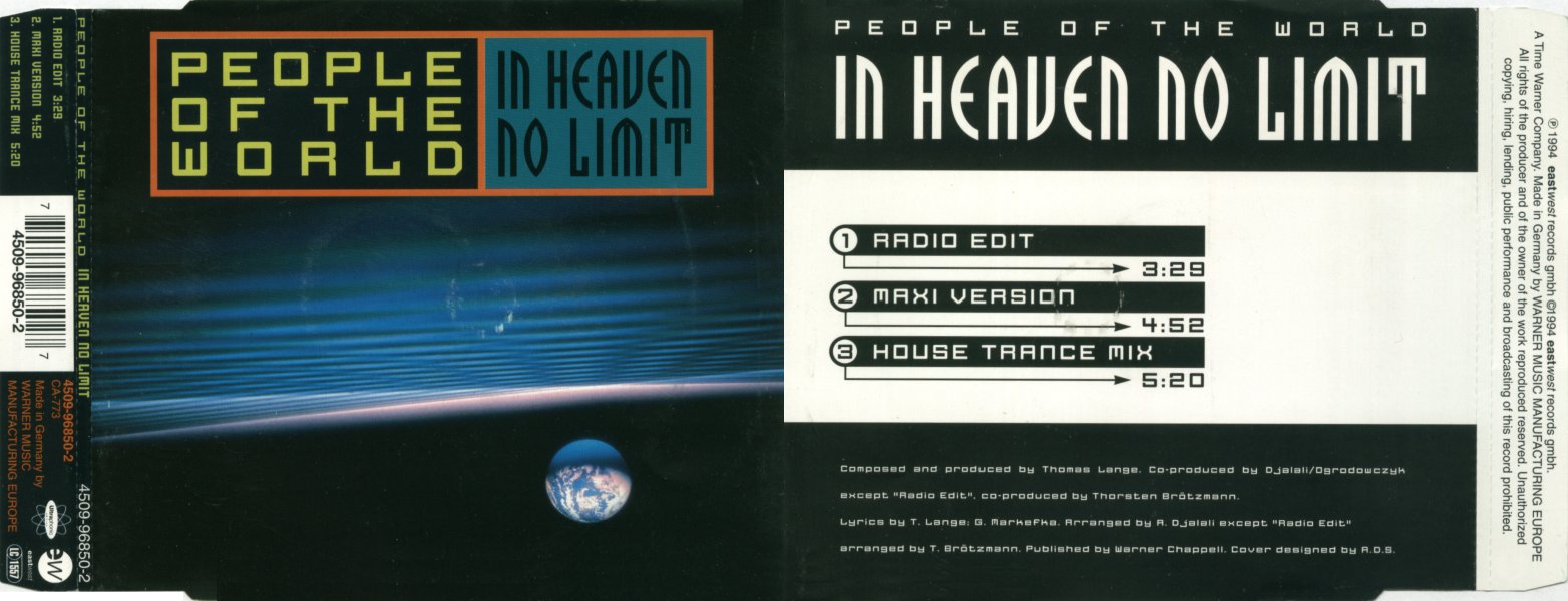 People Of The World - in heawen no limit - 1994 г.